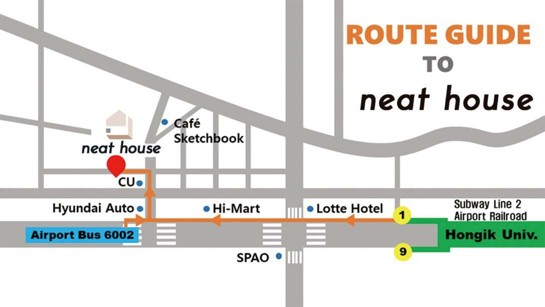 Neat House Hotell Seoul Exteriör bild